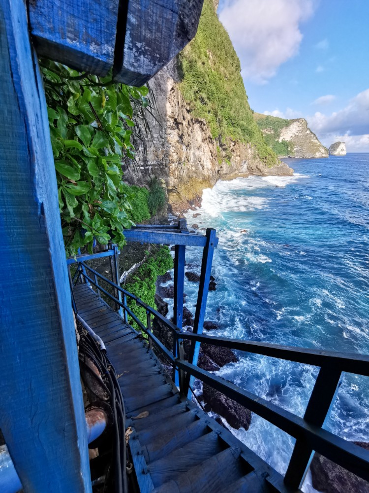 Das ist mal eine Treppe mit Aussicht