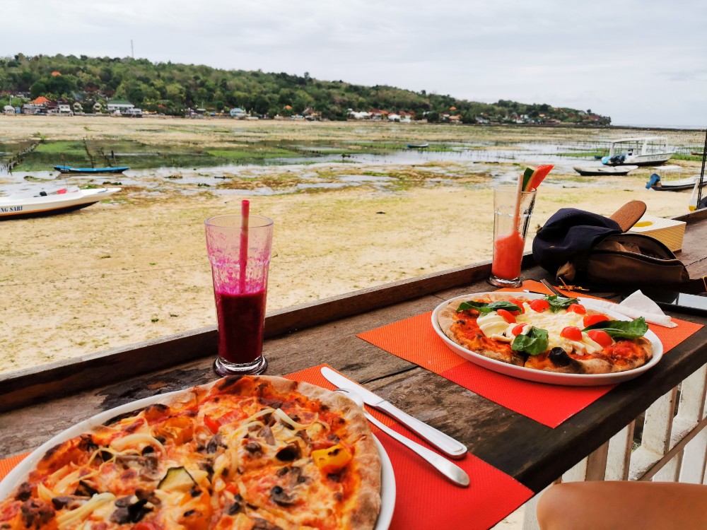 Endlich wieder Pizza