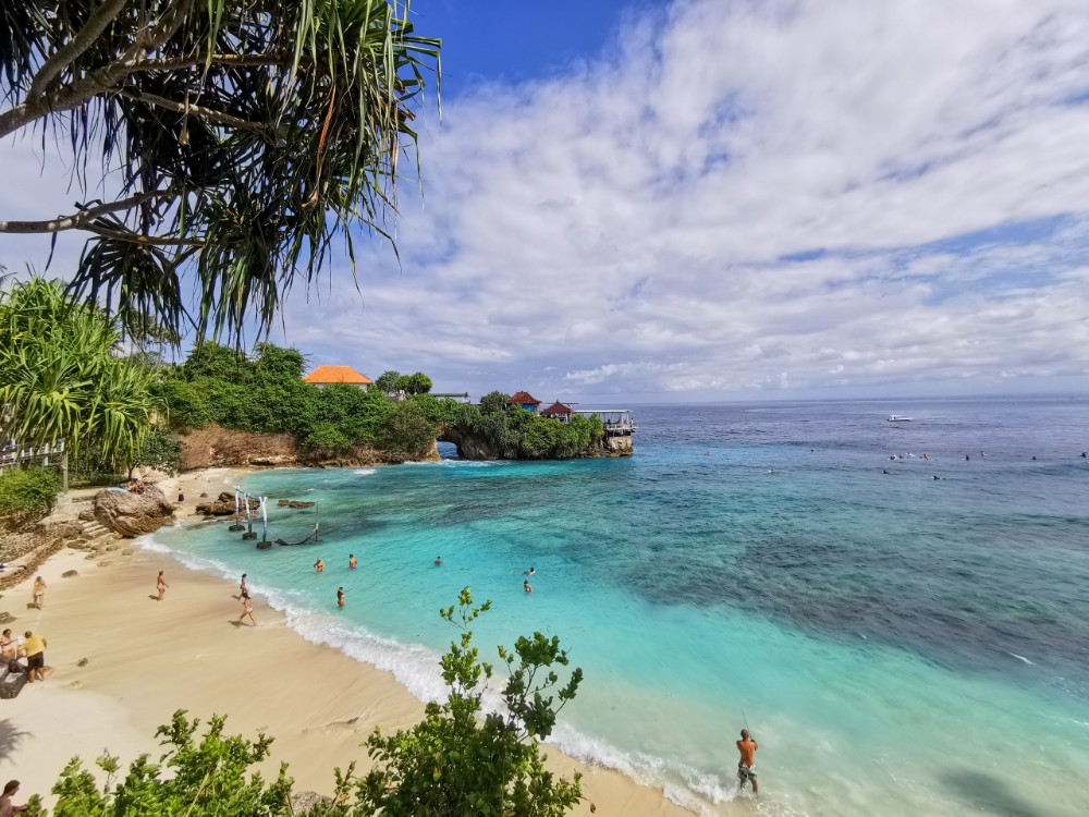 Ein traumhaft schöner Strand zum Anfang
