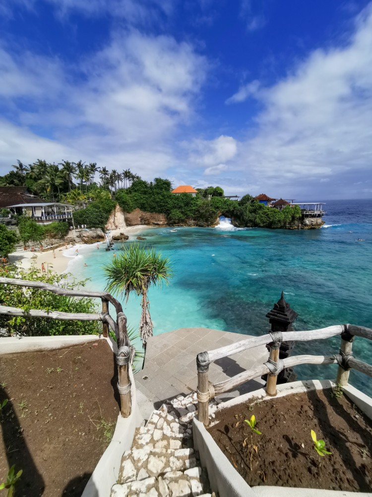 Toller Blick auf den Secret Point Beach