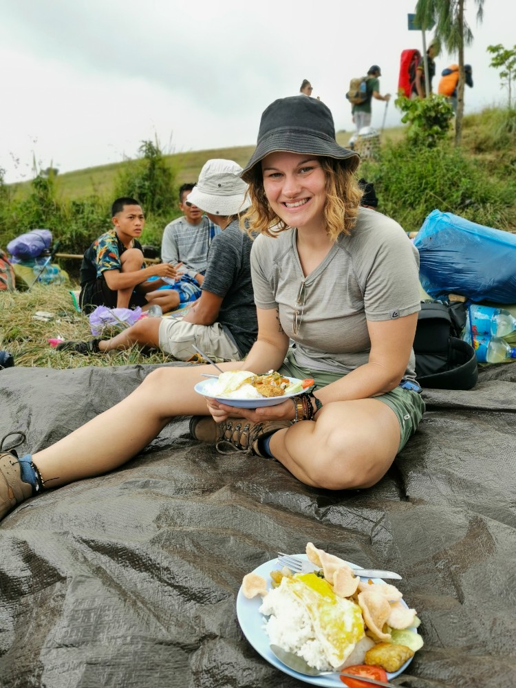 Die erste leckere Stärkung