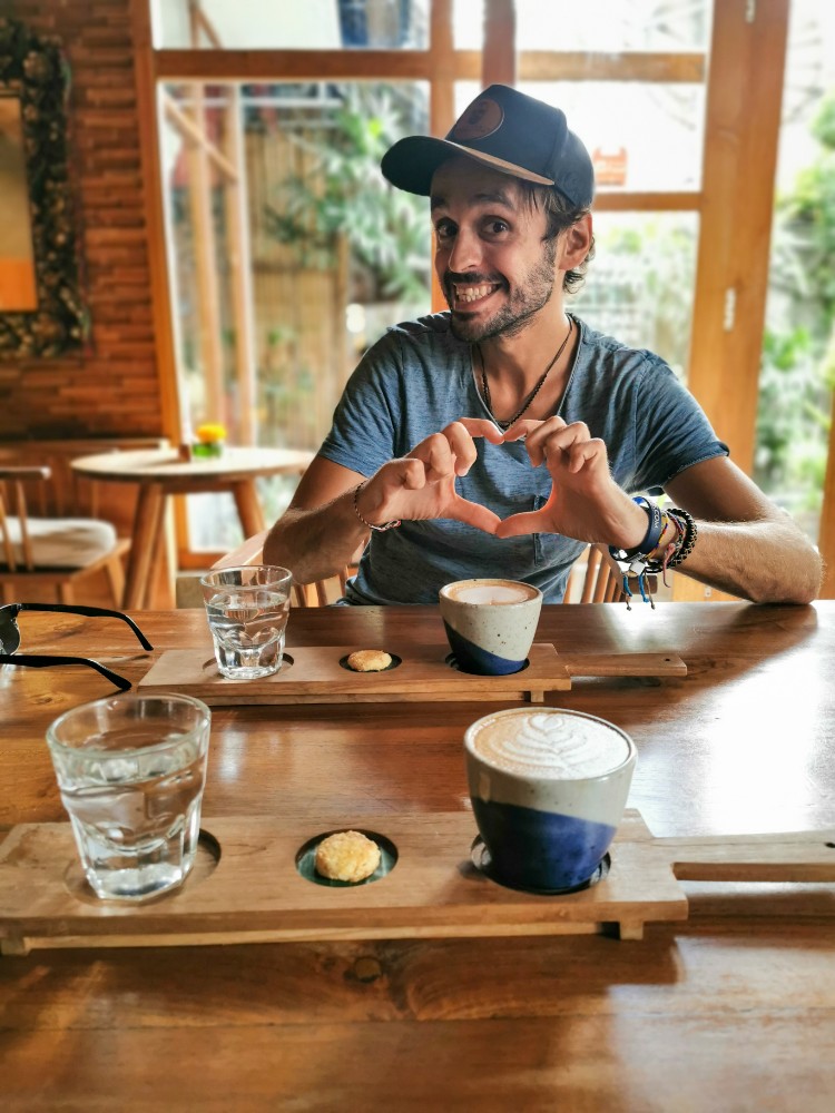 Der hervorragende Cappuccino