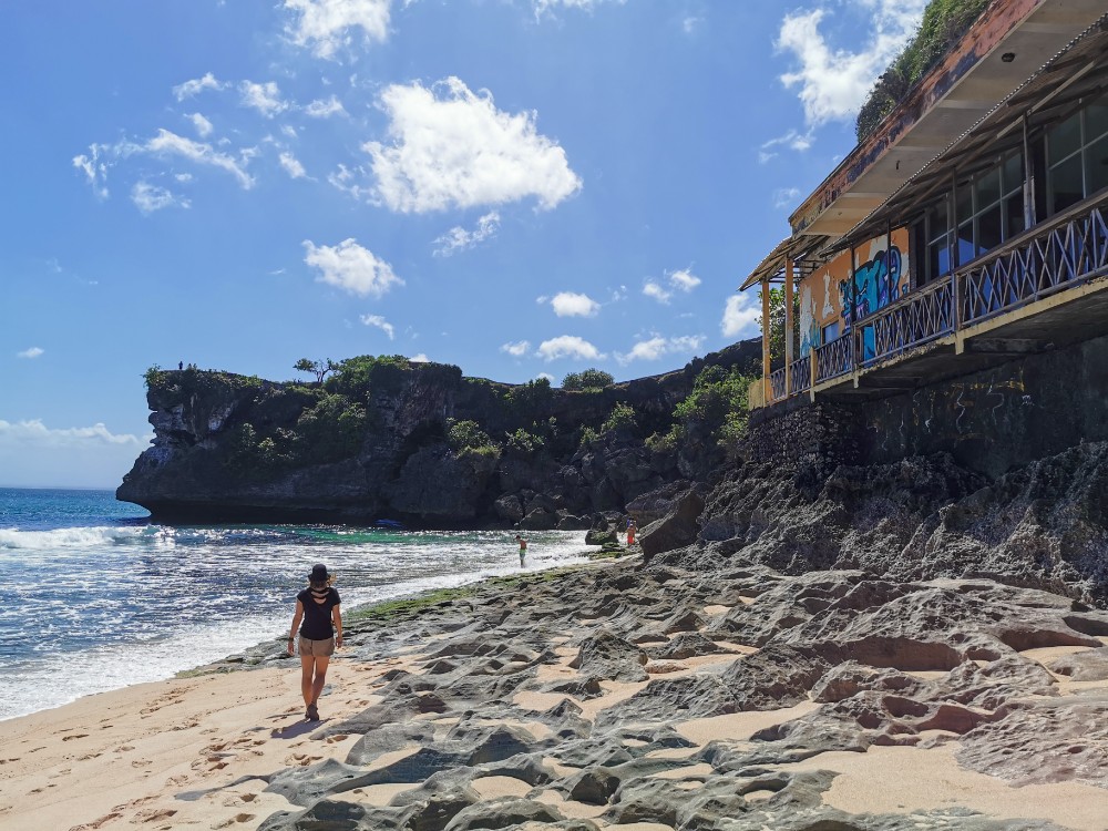 Kaum was los am Balangan Beach