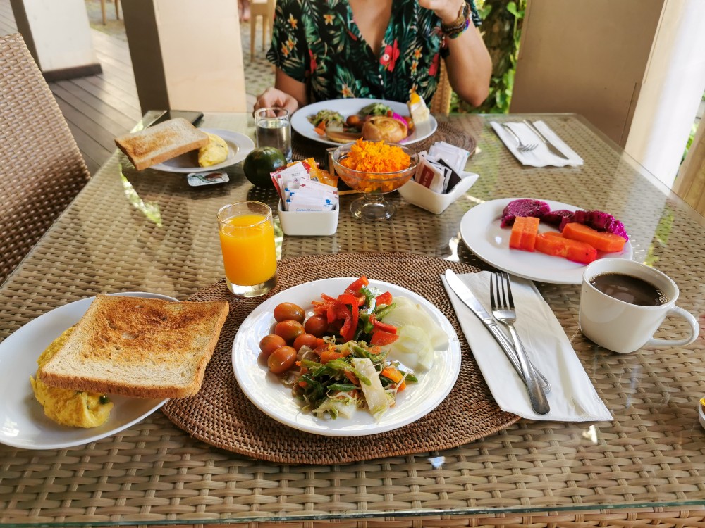 Das ist mal ein ordentliches Frühstück