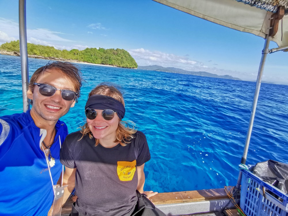 Angekommen an der ersten Divesite