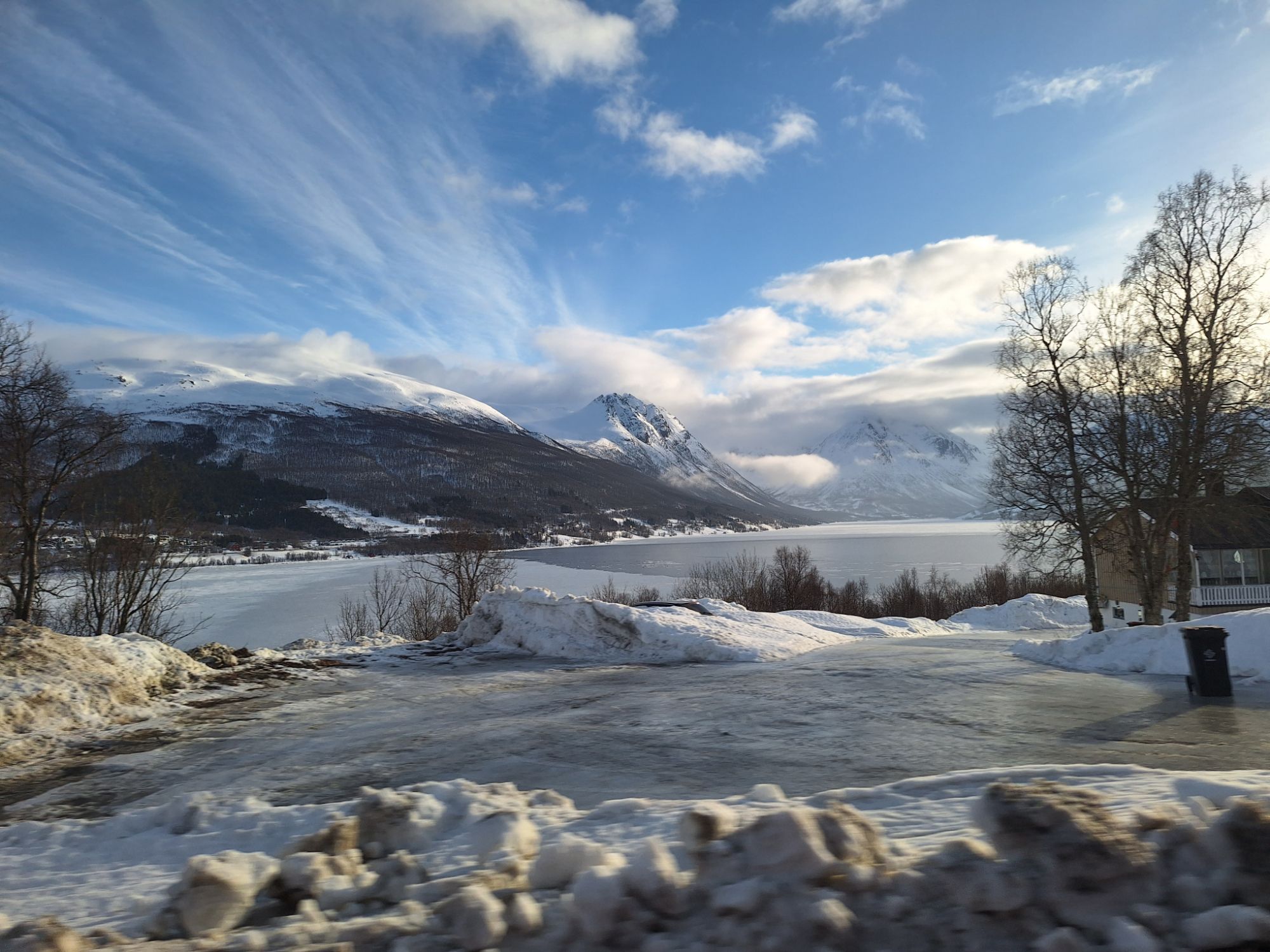Beste Ausblicke vom Bus aus