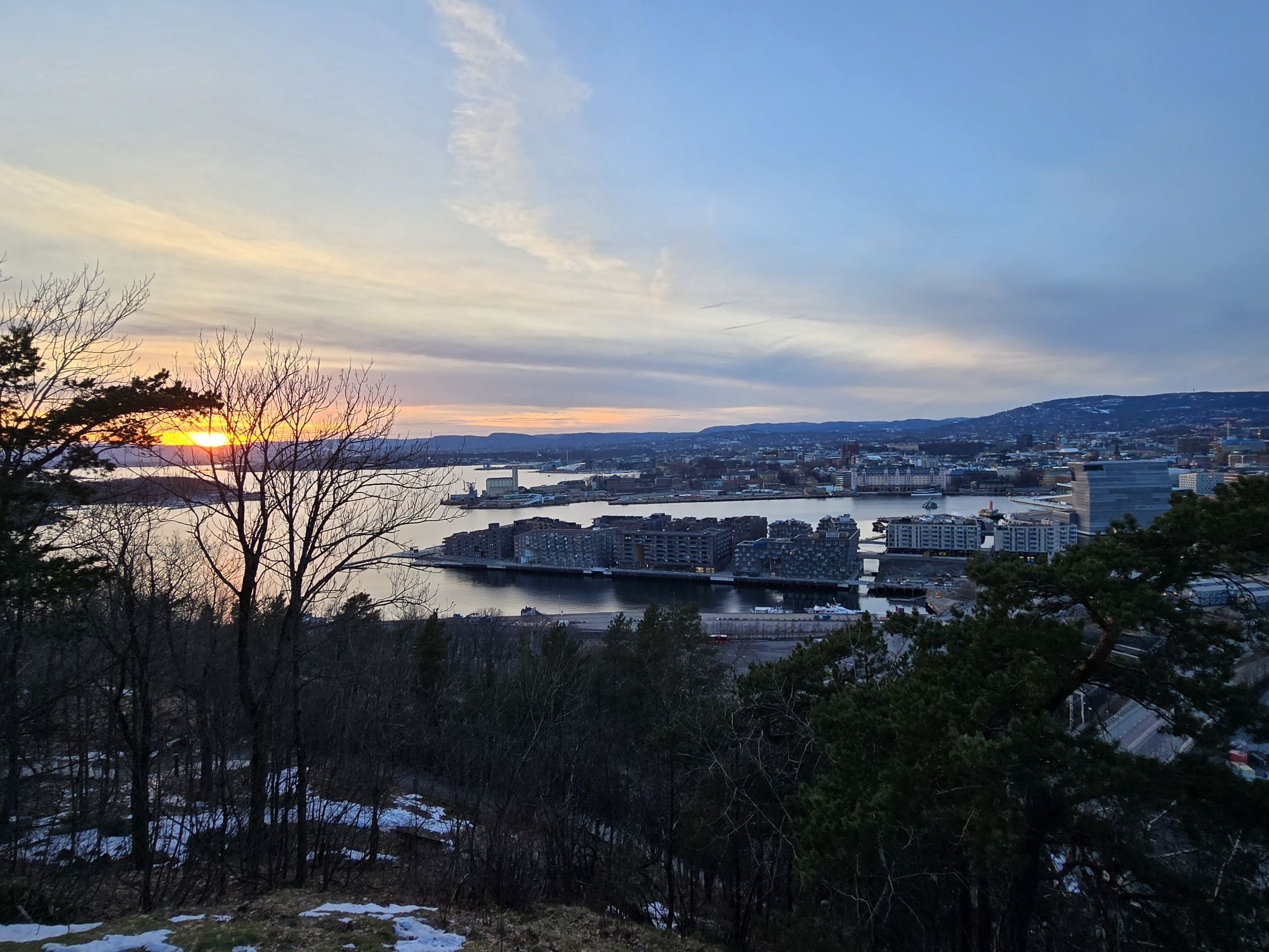 Ein schöner Sonnenuntergang zum Abschluss