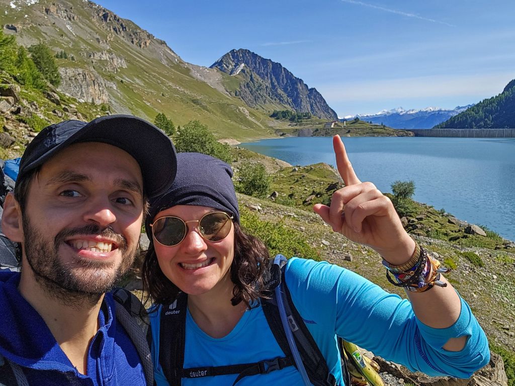 Nicht mehr weit zur zweiten Hütte
