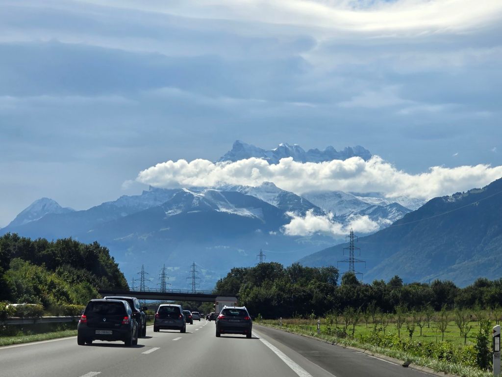 Da sind sie, die Dents du midi