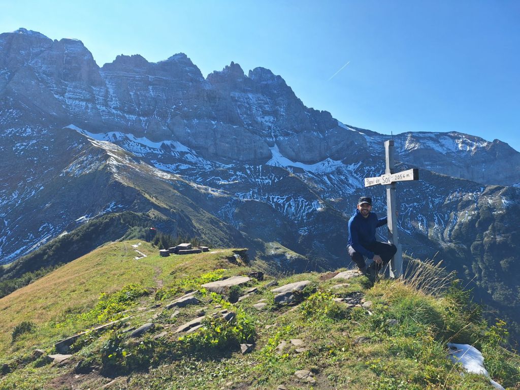 Endlich ein Gipfelfoto