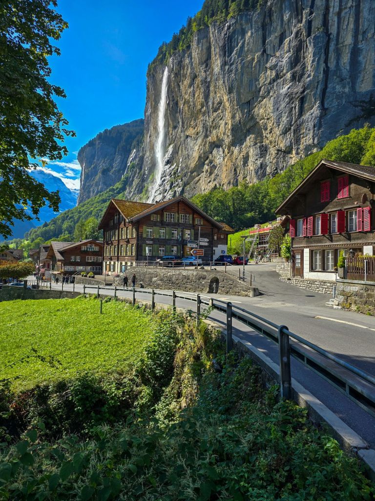 Lauterbrunnen mit dem Staubbachfall
