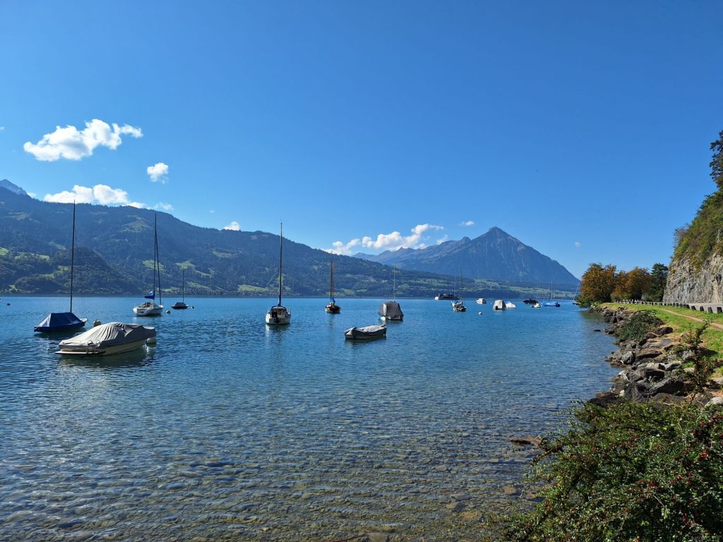 Auf dem Weg gibt's auch tolle Aussichten