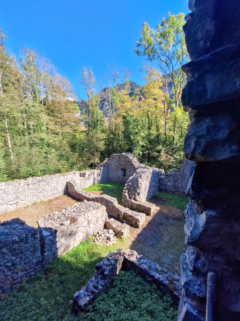 Man konnte sogar auf den Turm hoch