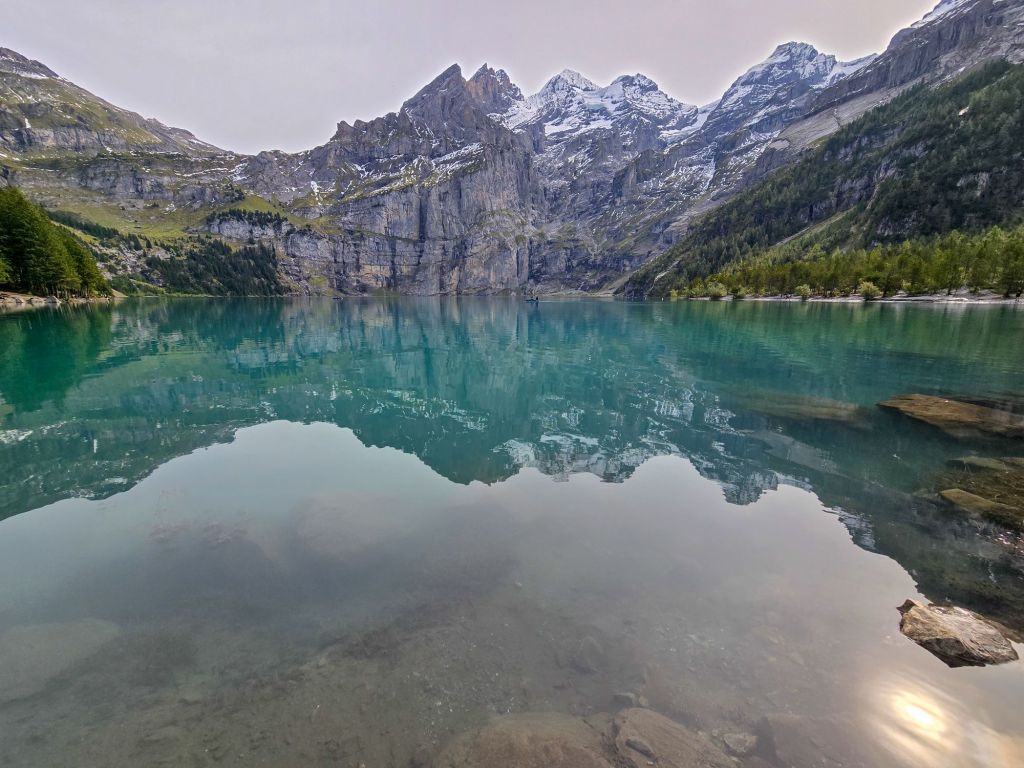 Die Spiegelung des Wassers ist unfassbar schön