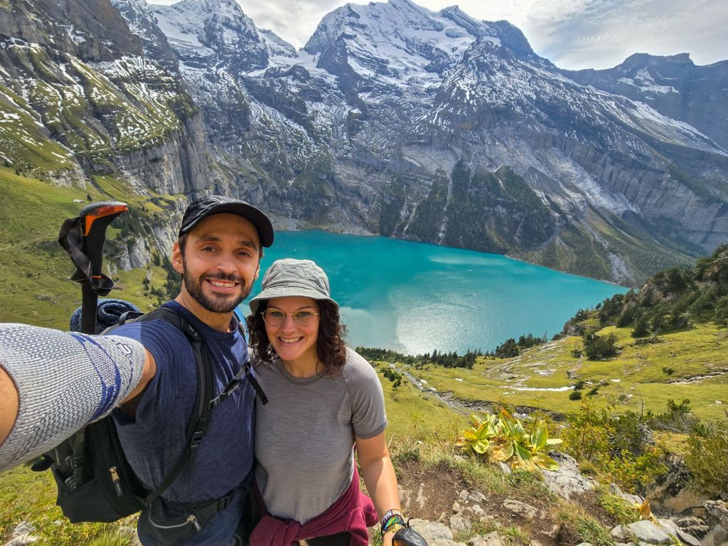 Geht natürlich auch nicht ohne Selfie am Aussichtspunkt