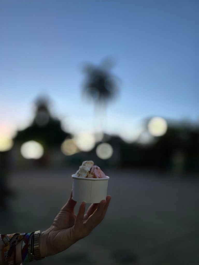 Ein Eis gabs zwischendurch auch noch
