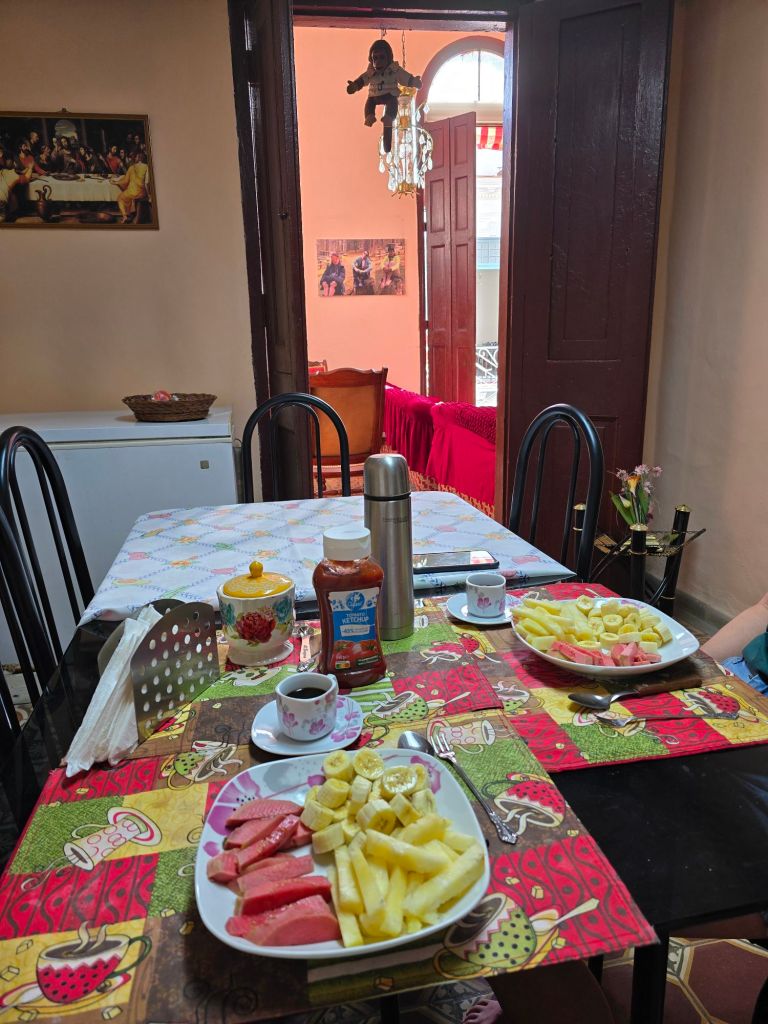 Ein letztes kubanisches Frühstück