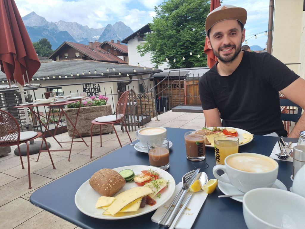 So lässt sichs doch in den Tag starten