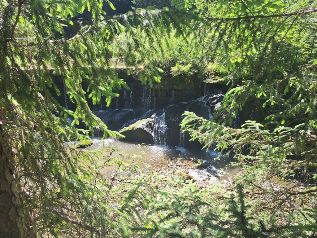 Der weniger spektakuläre Wasserfall