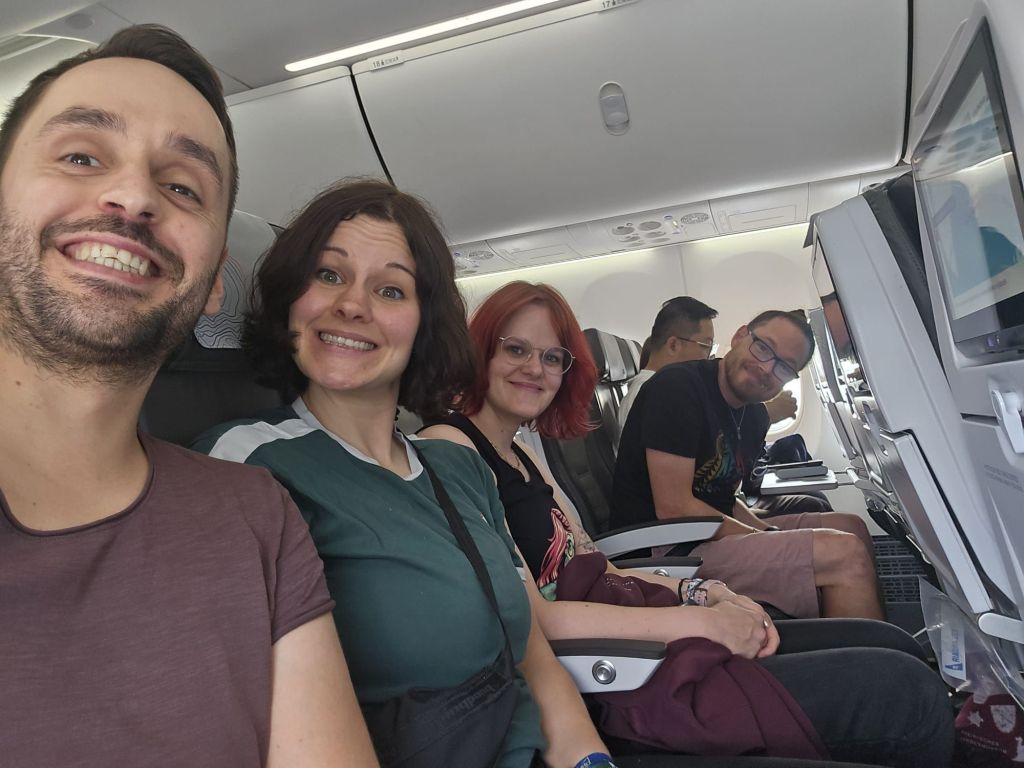 Bereit zum Abflug