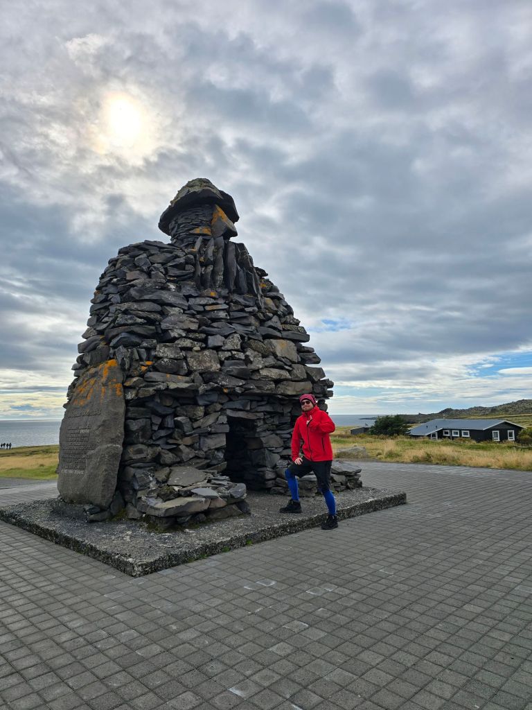 Steffen hat die Statue besonders gut gefallen