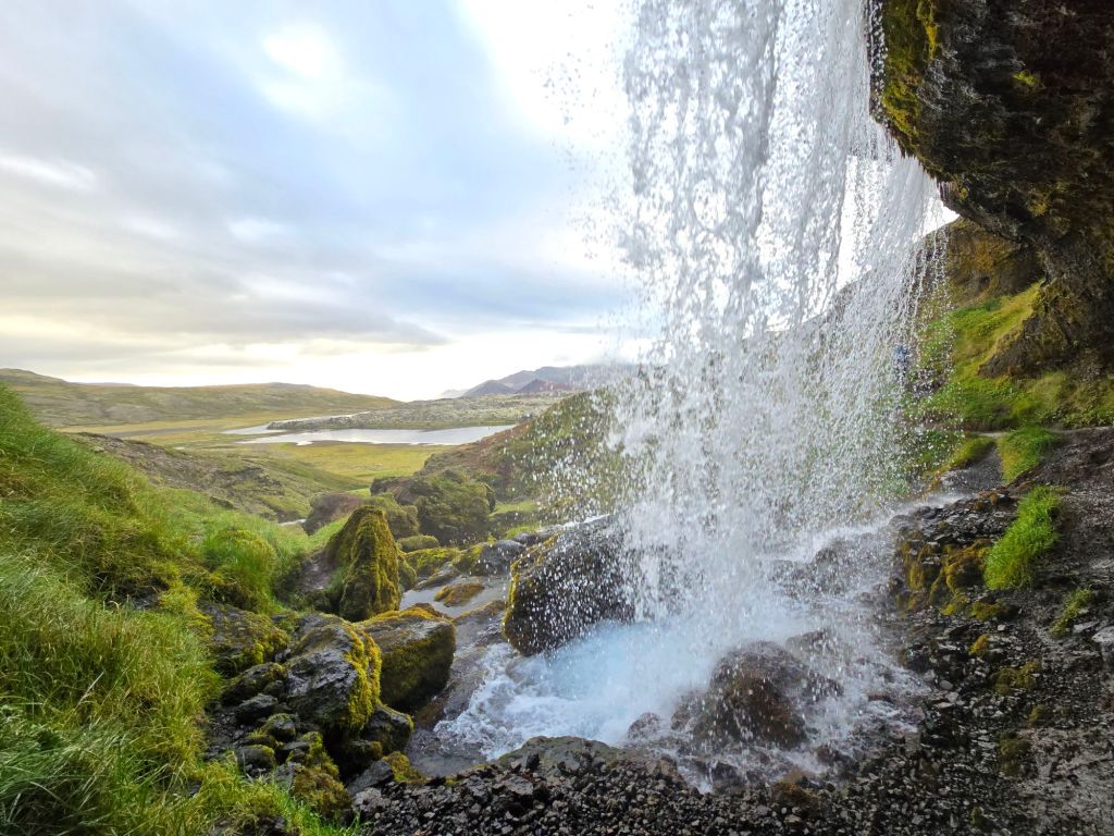 ... und dann kam der Wasserfall 😍