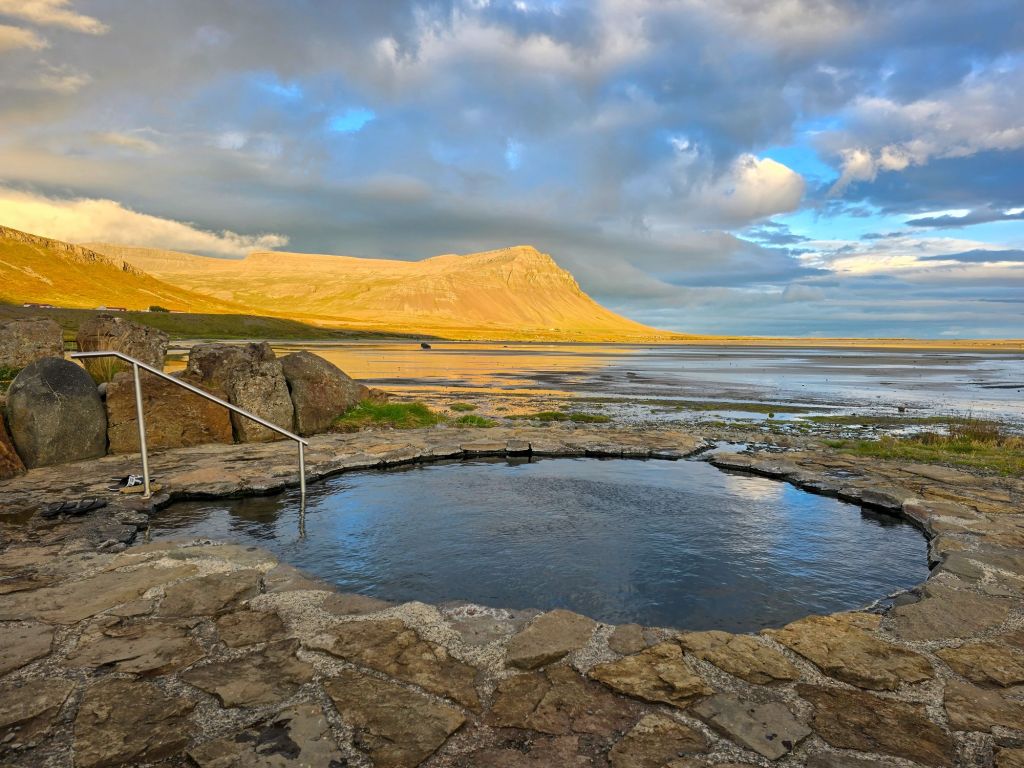 Der tolle untere Hotpool