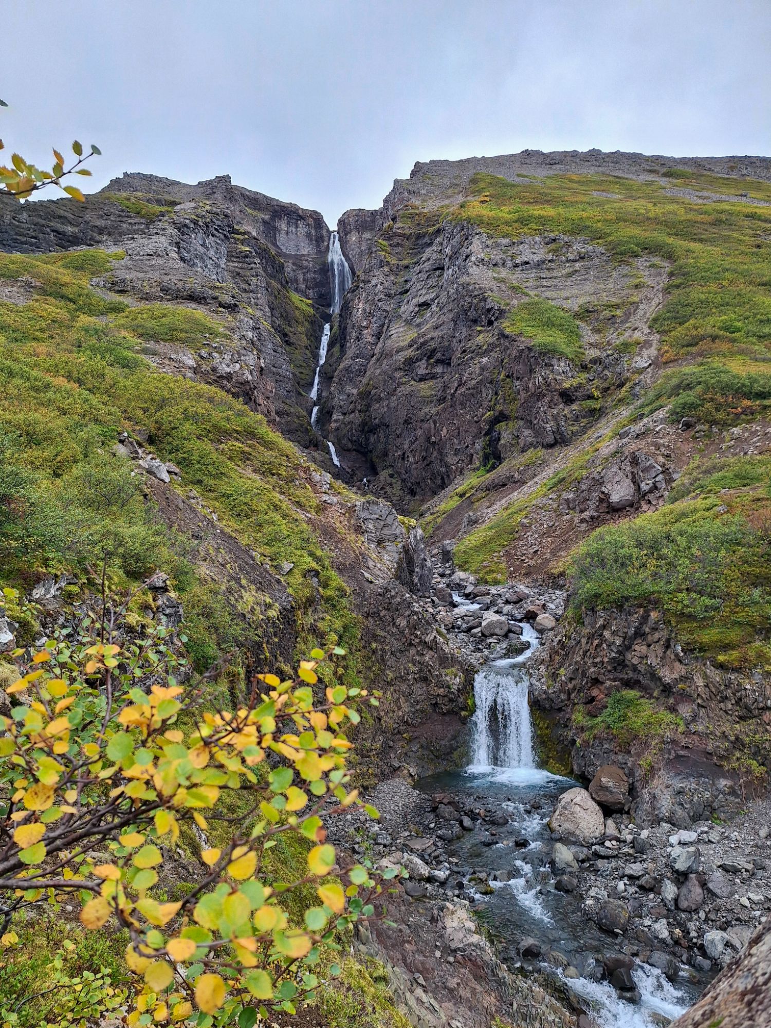 Der Valagil Wasserfall