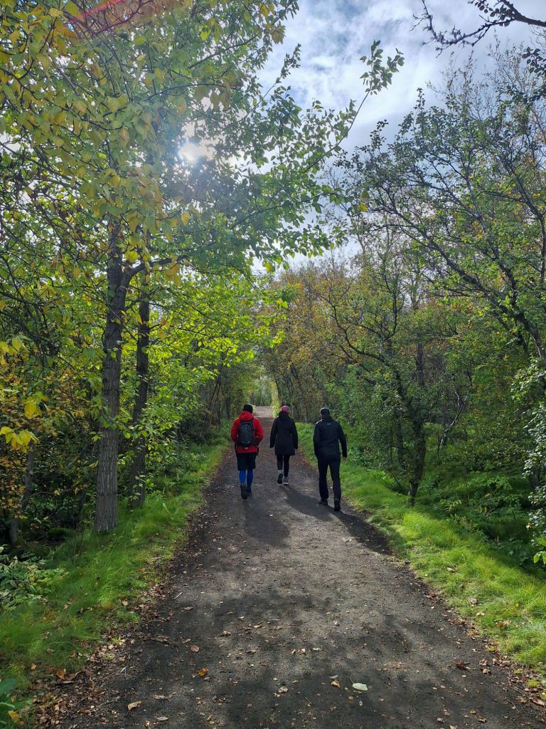 Ein untypischer Wanderweg