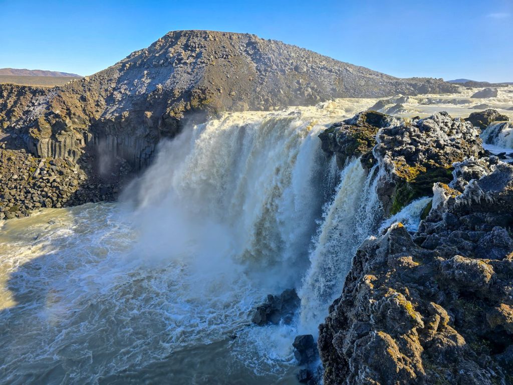 Der größte Wasserfall im Canyon war auch spektakulär
