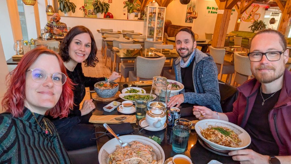 Seeehr leckeres Essen zum Abschluss
