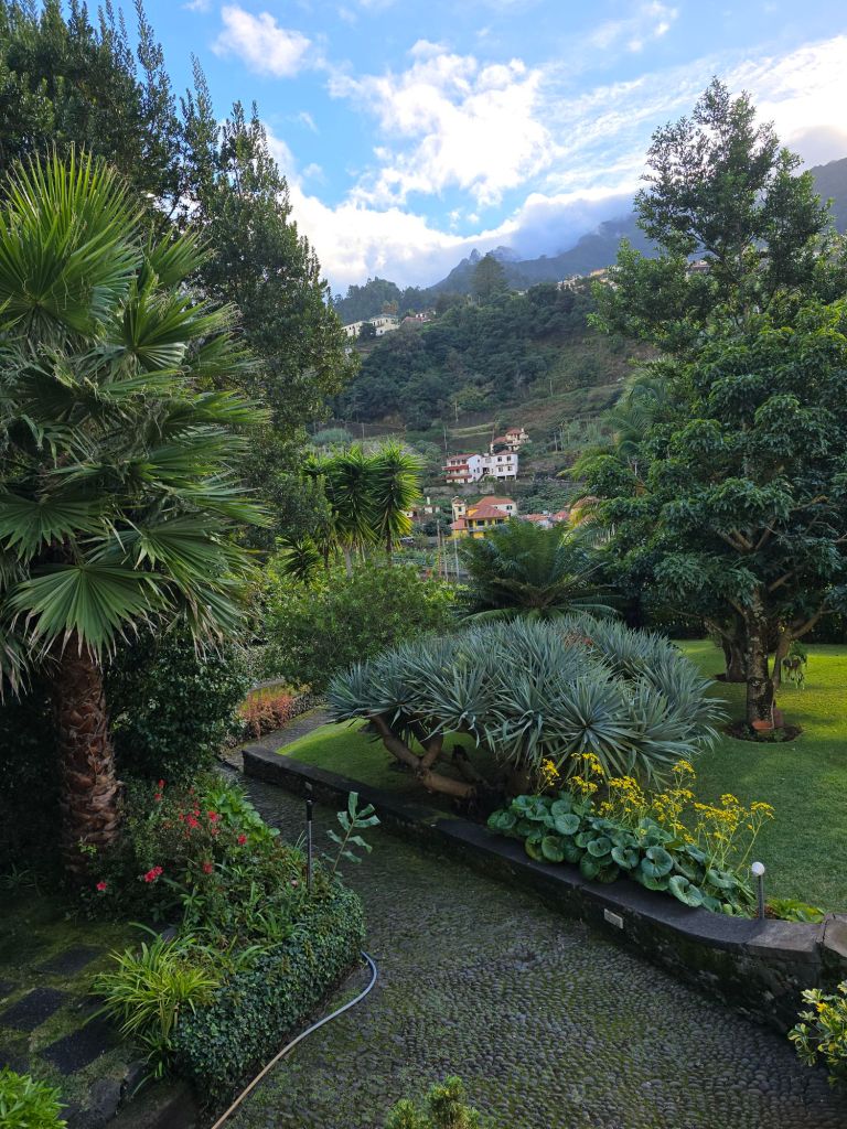 Der Blick von der Eingangstür der Casa da Piedade