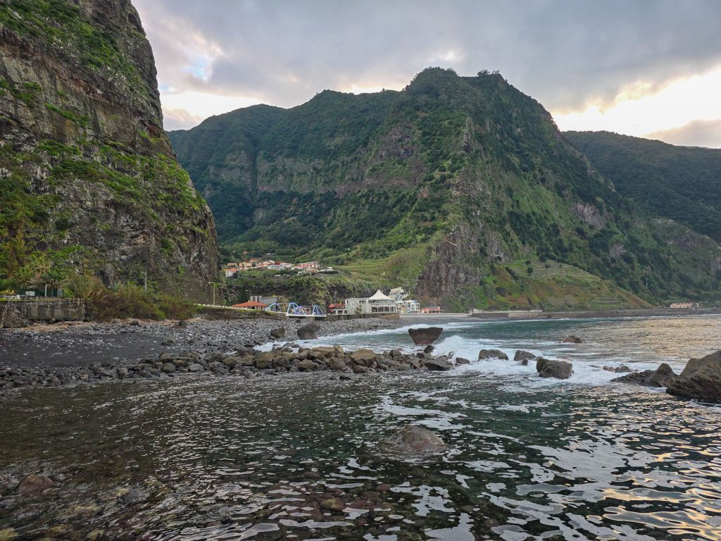 Der Ausblick auf São Vicente