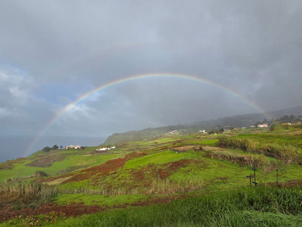 Sogar mit Regenbogen!
