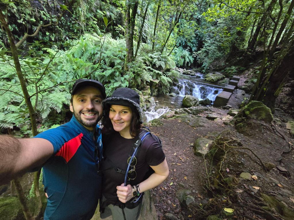 Am Ziel der Wanderung natürlich ein Selfie