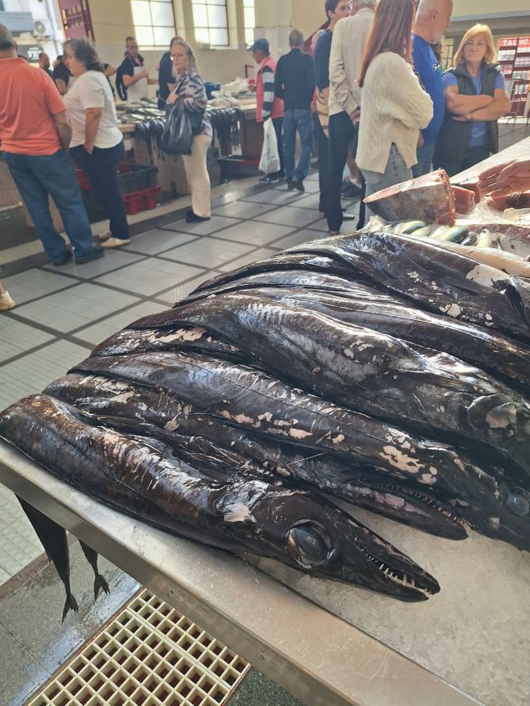 Degenfische sind hier eine Spezialität - ich weiß ja nicht