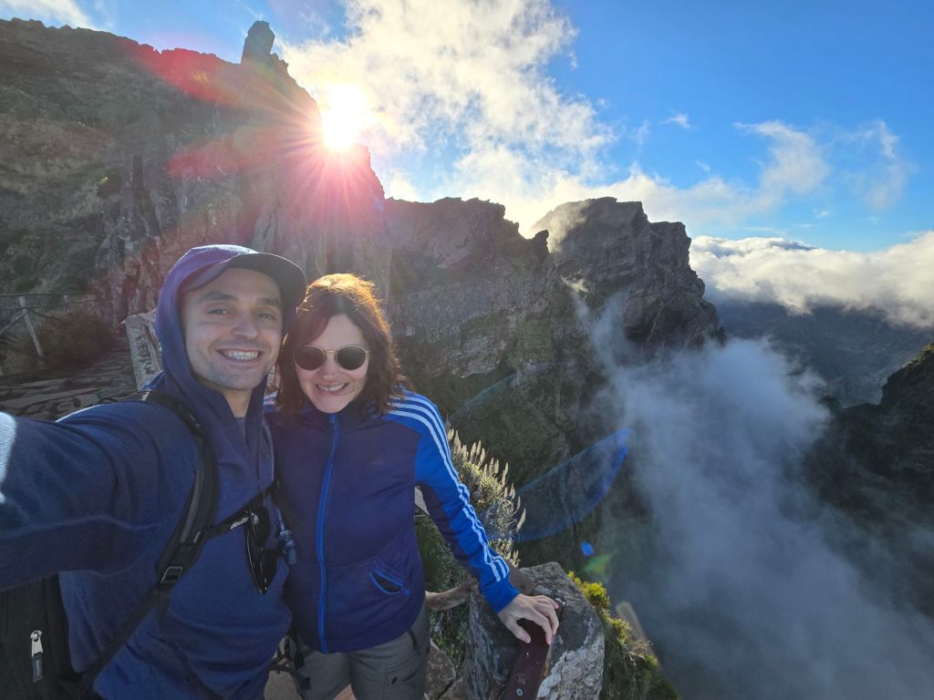 Ein Selfie darf natürlich auch nicht fehlen