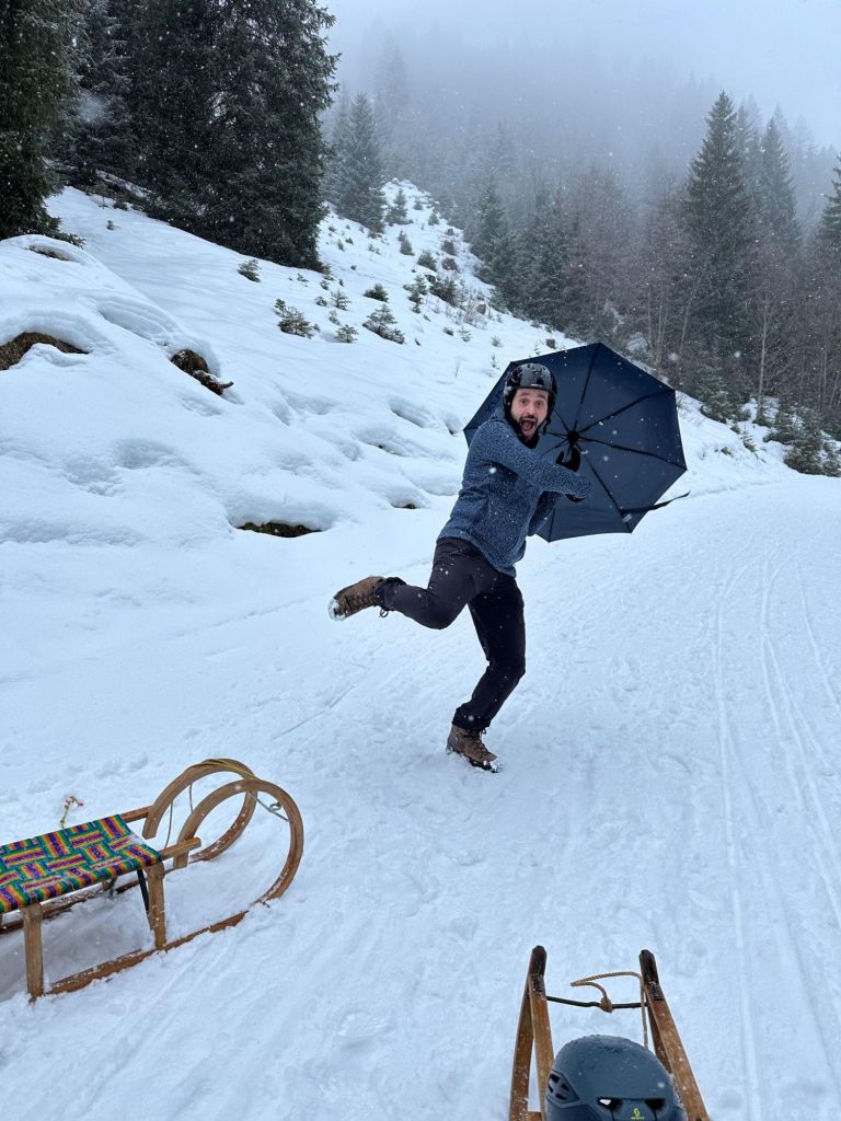 Marcus kurz vorm Wegfliegen 😃