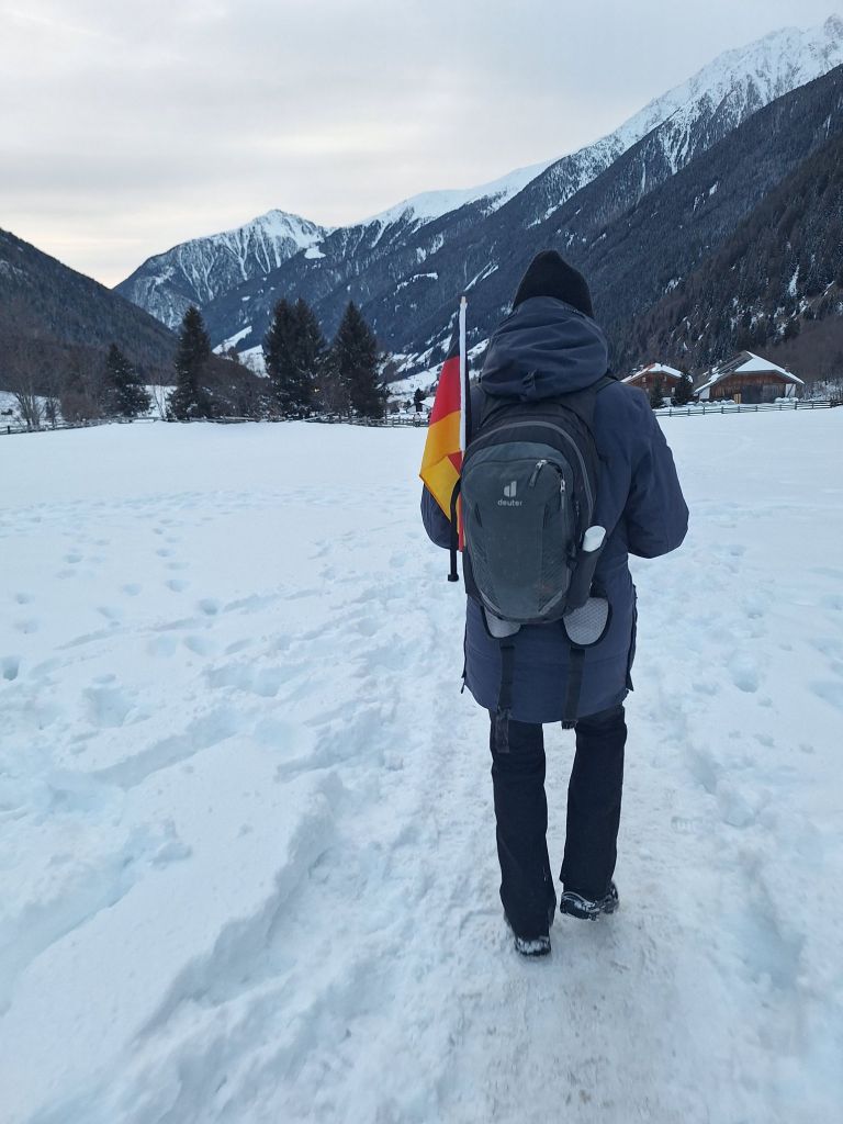 Heute inklusive Winterspaziergang ☺️