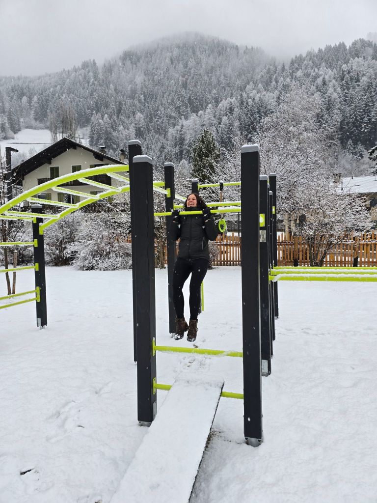 Ein paar Klimmzüge zum Abschluss 😃