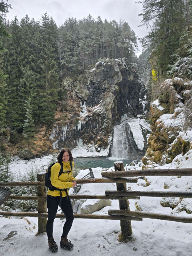 Schon am ersten Wasserfall angekommen