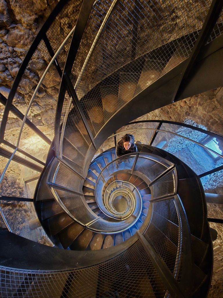 Die Treppe war auch cool