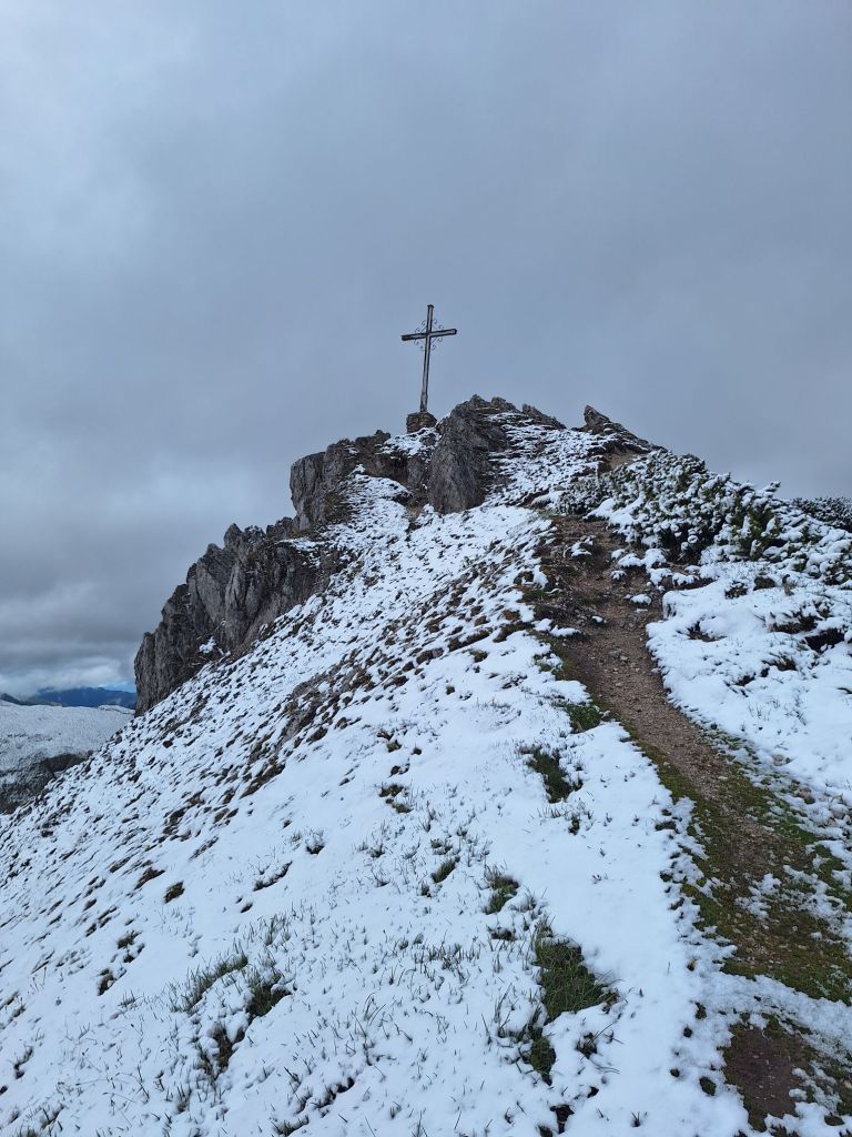 Unser heutiges Gipfelkreuz