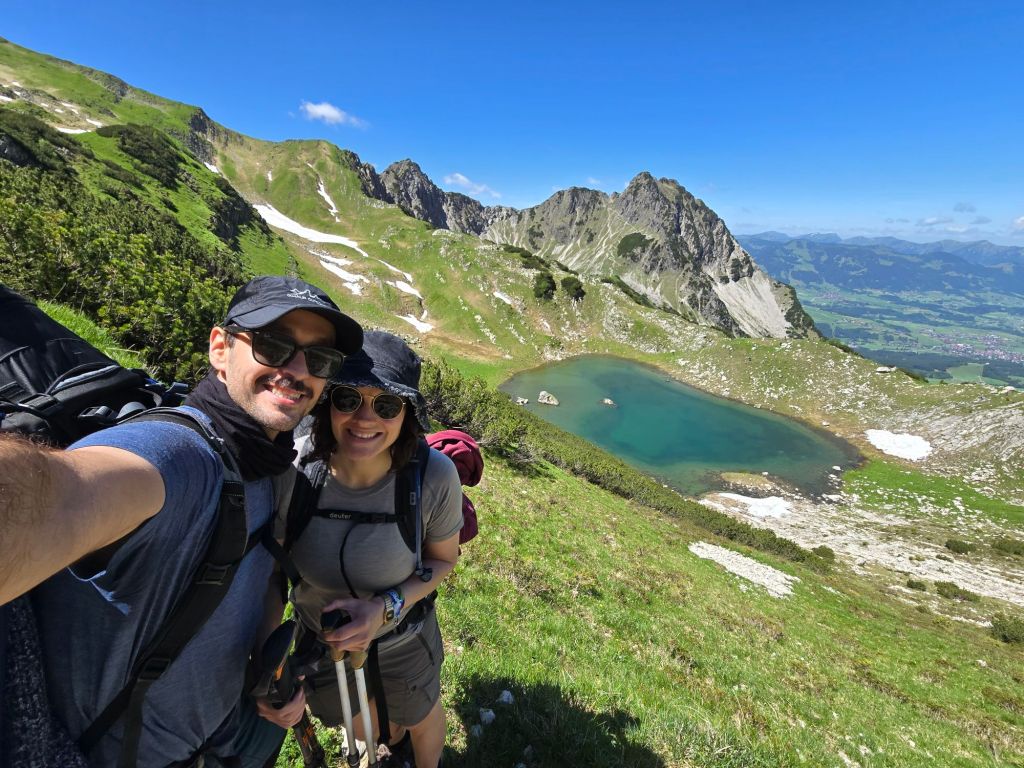 Der traumhafte Blick auf den oberen Gaisalpsee