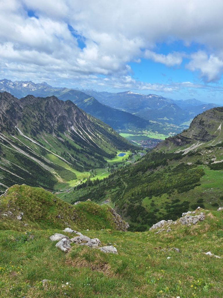 Da unten geht's hin