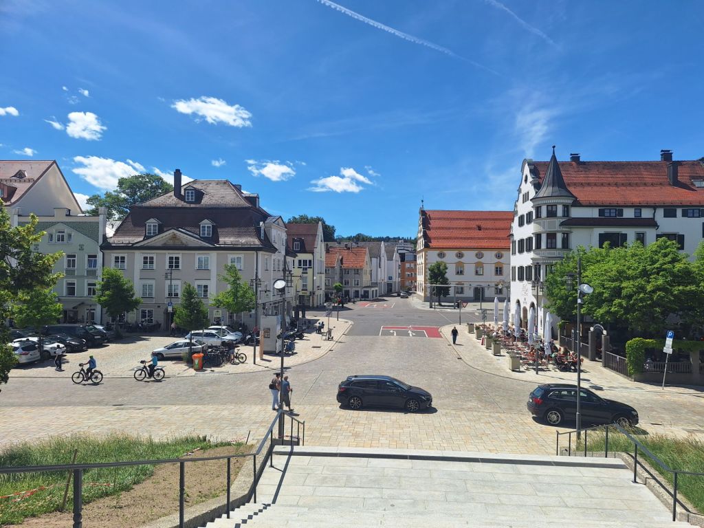 So viele große Plätze in der Stadt